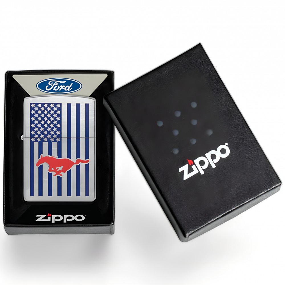 Zippo Ford Design Lighter Classic Elegance for Ford Enthusiasts